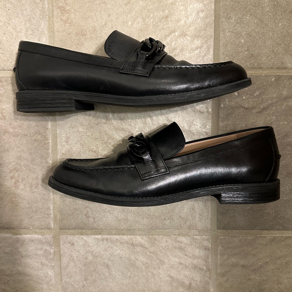 Cole Haan Women’s Black Chain Loafers - Picture 4 of 6